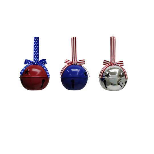 Assorted 10&#x22; Patriotic Bell Decoration by Celebrate It&#x2122;, 1pc.